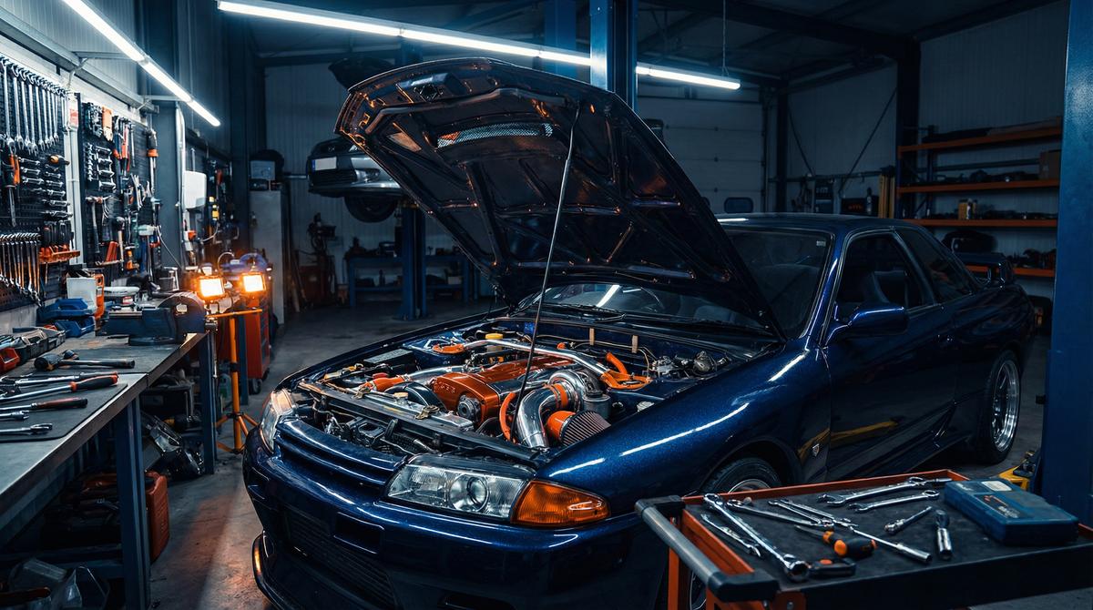 抖荫短视频汽车改装视频 - 涡轮增压引擎深度解析